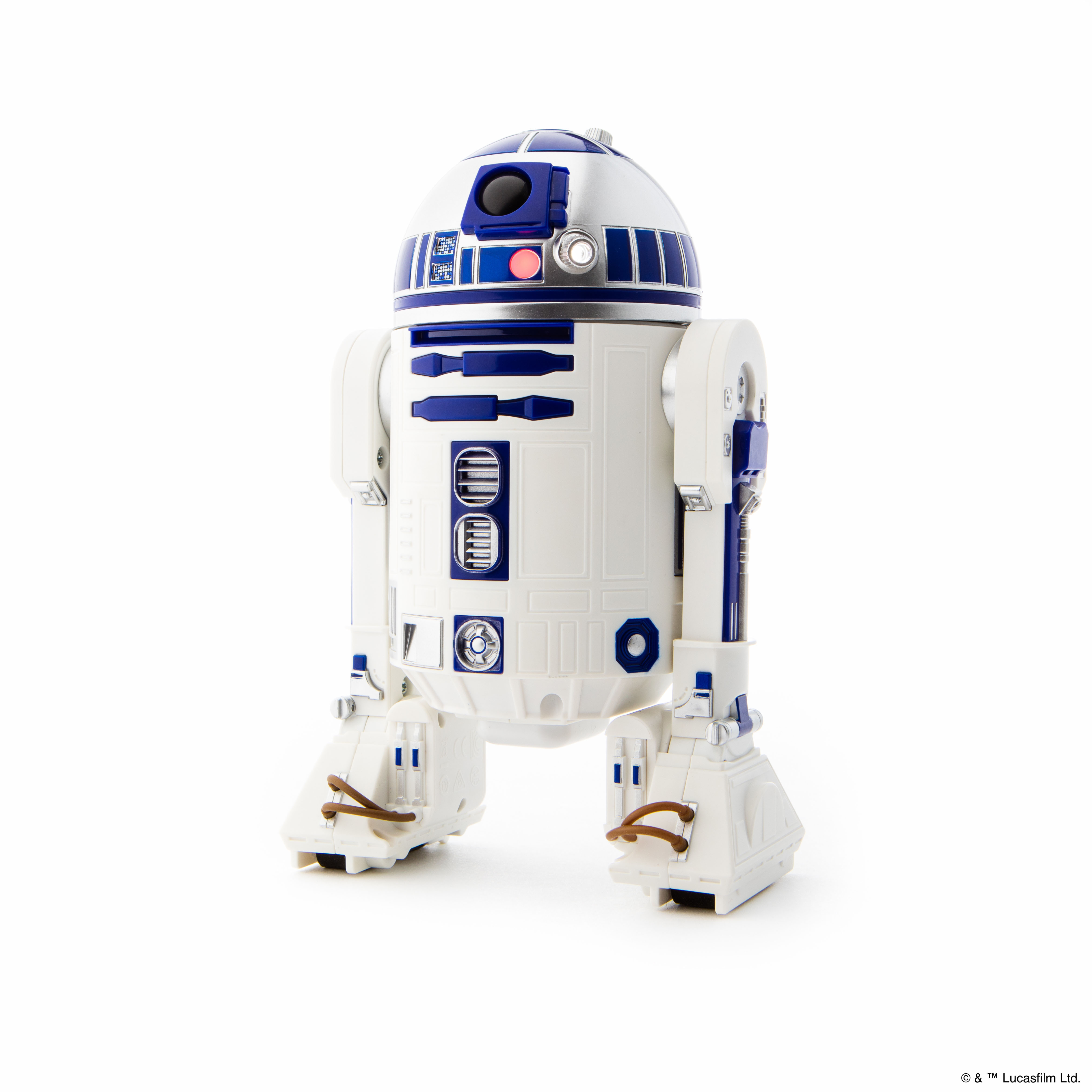SPHERO Star Wars R2-D2 - Jouet contrôlé via une application (Blanc/bleu)