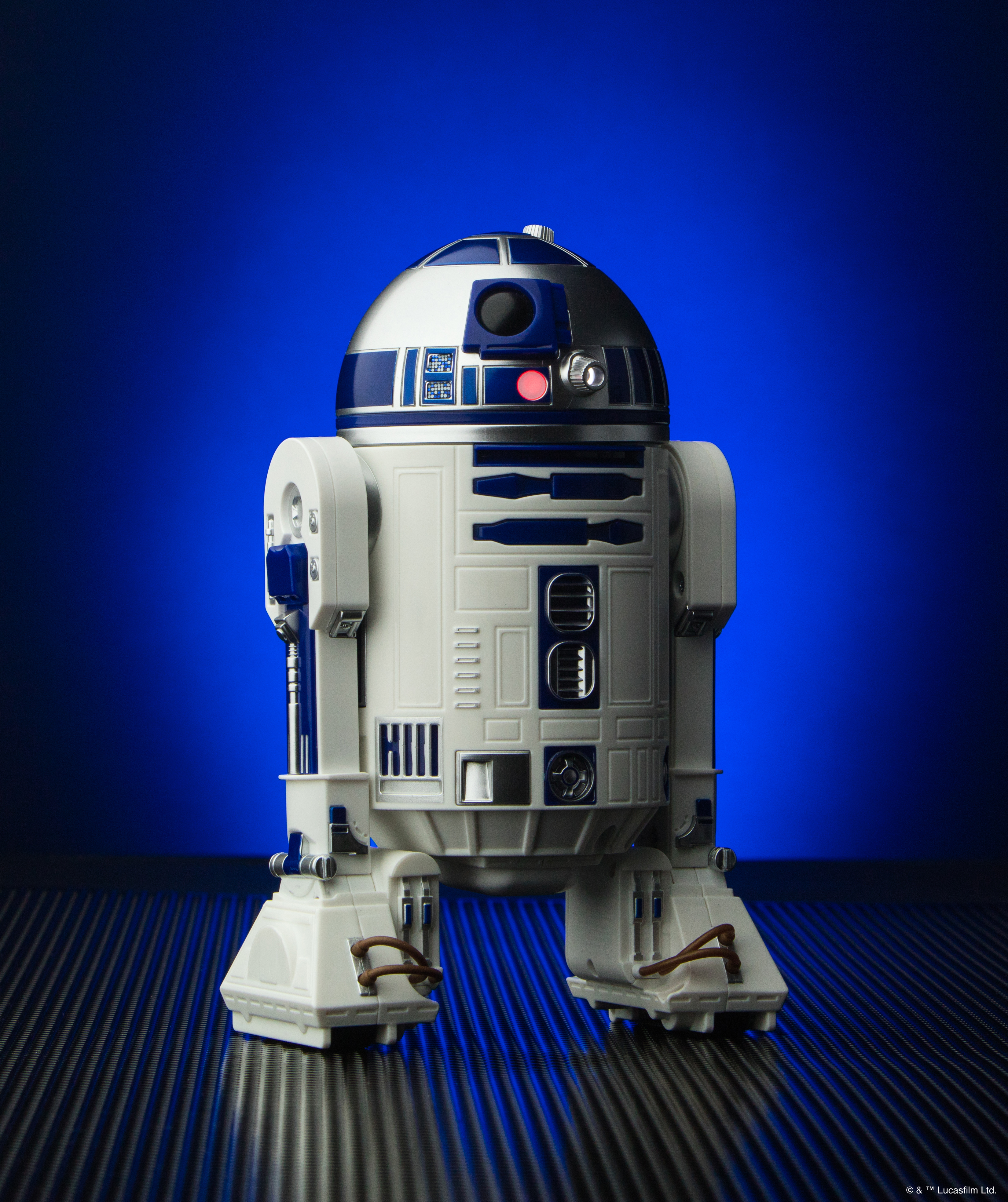 SPHERO Star Wars R2-D2 - Jouet contrôlé via une application (Blanc/bleu)