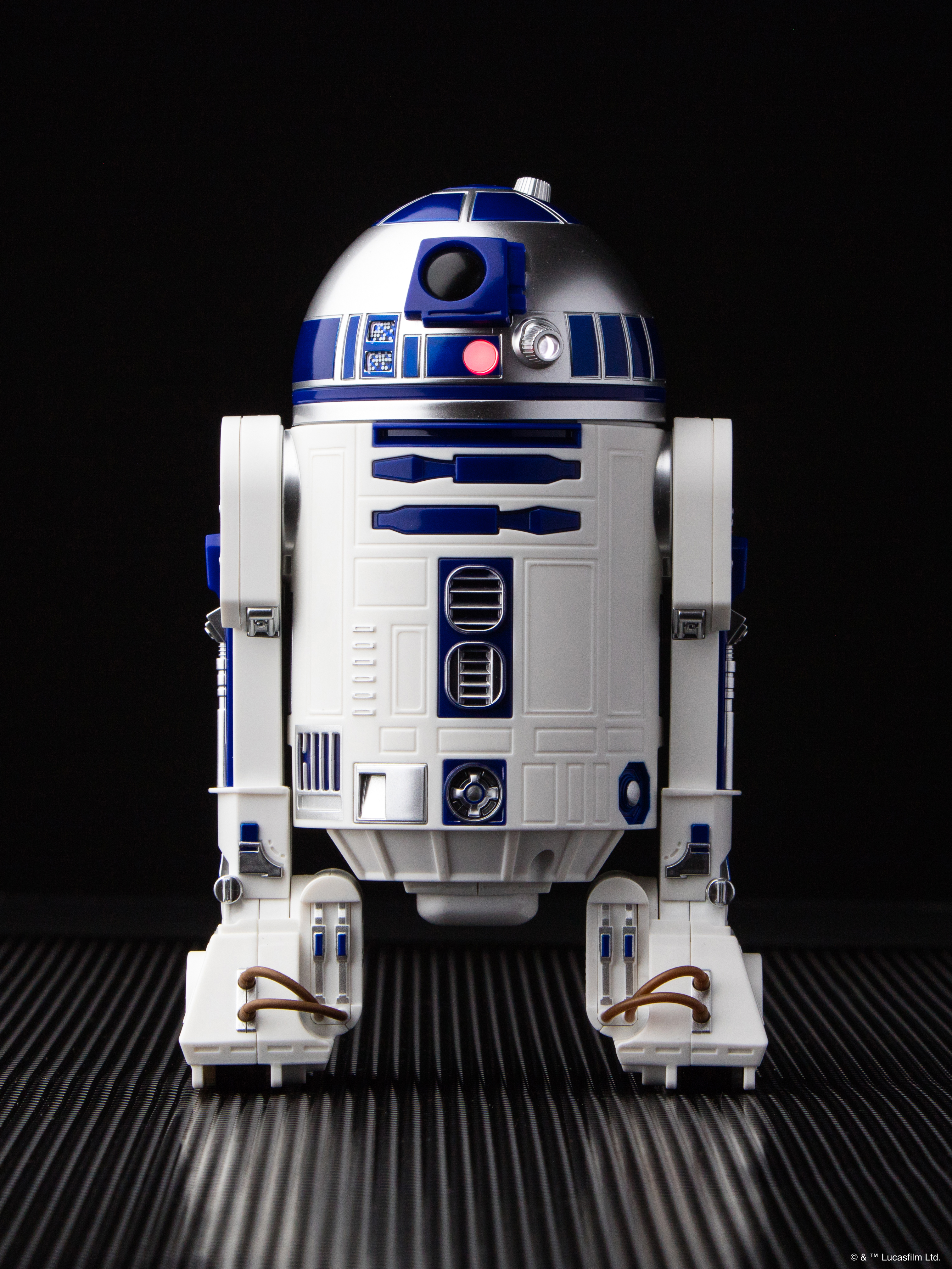 SPHERO Star Wars R2-D2 - Jouet contrôlé via une application (Blanc/bleu)