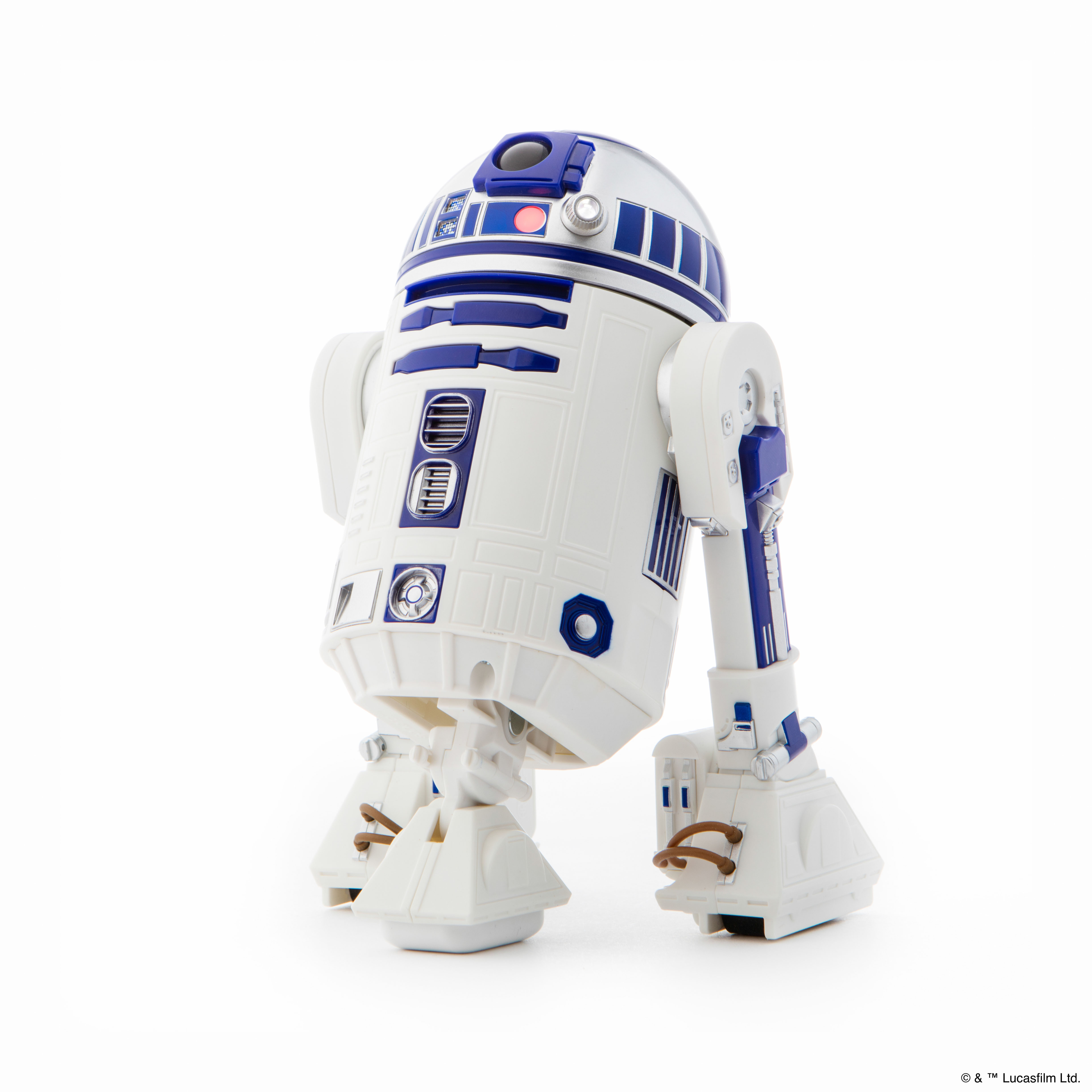 SPHERO Star Wars R2-D2 - Jouet contrôlé via une application (Blanc/bleu)