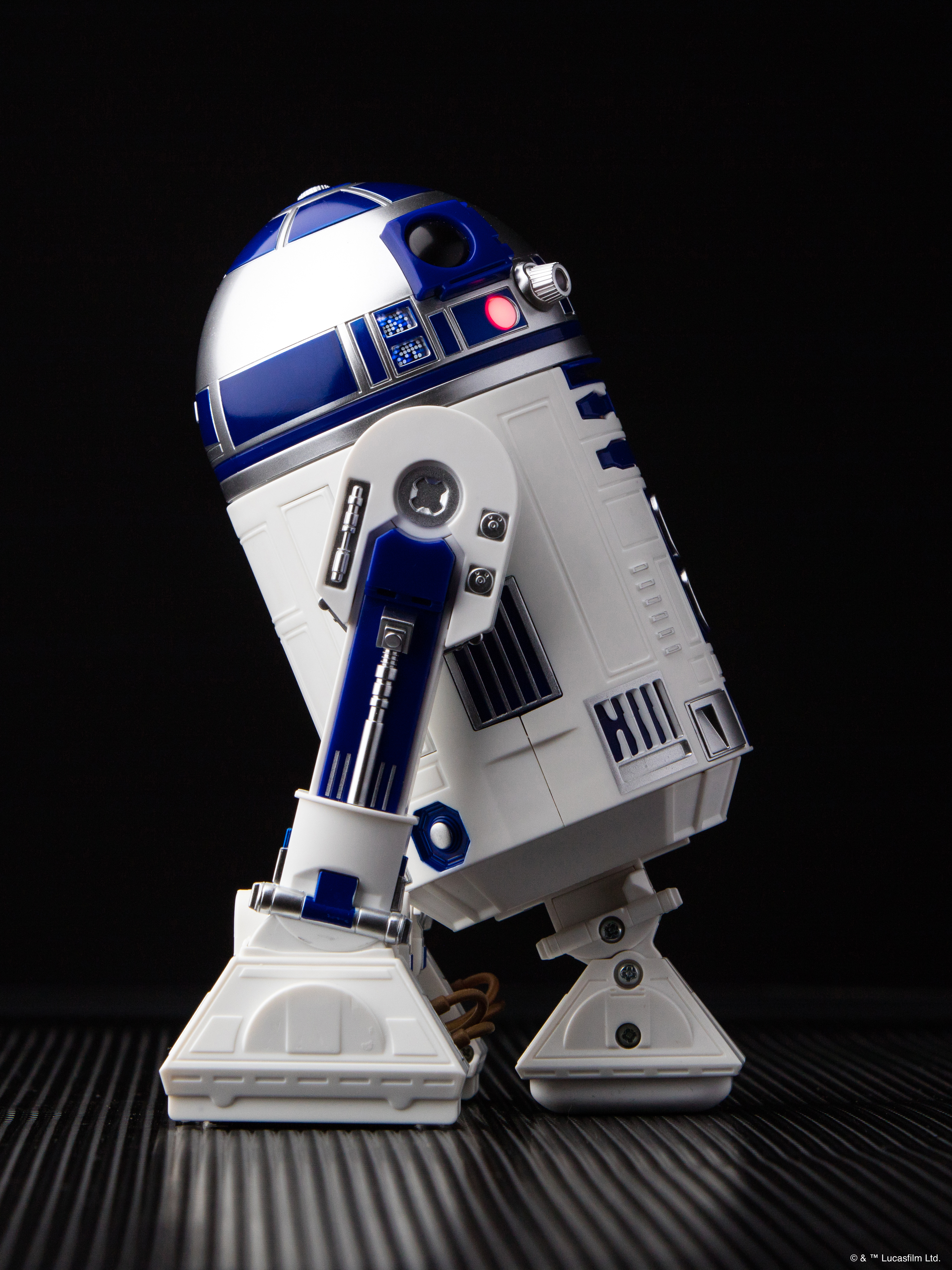 SPHERO Star Wars R2-D2 - Jouet contrôlé via une application (Blanc/bleu)