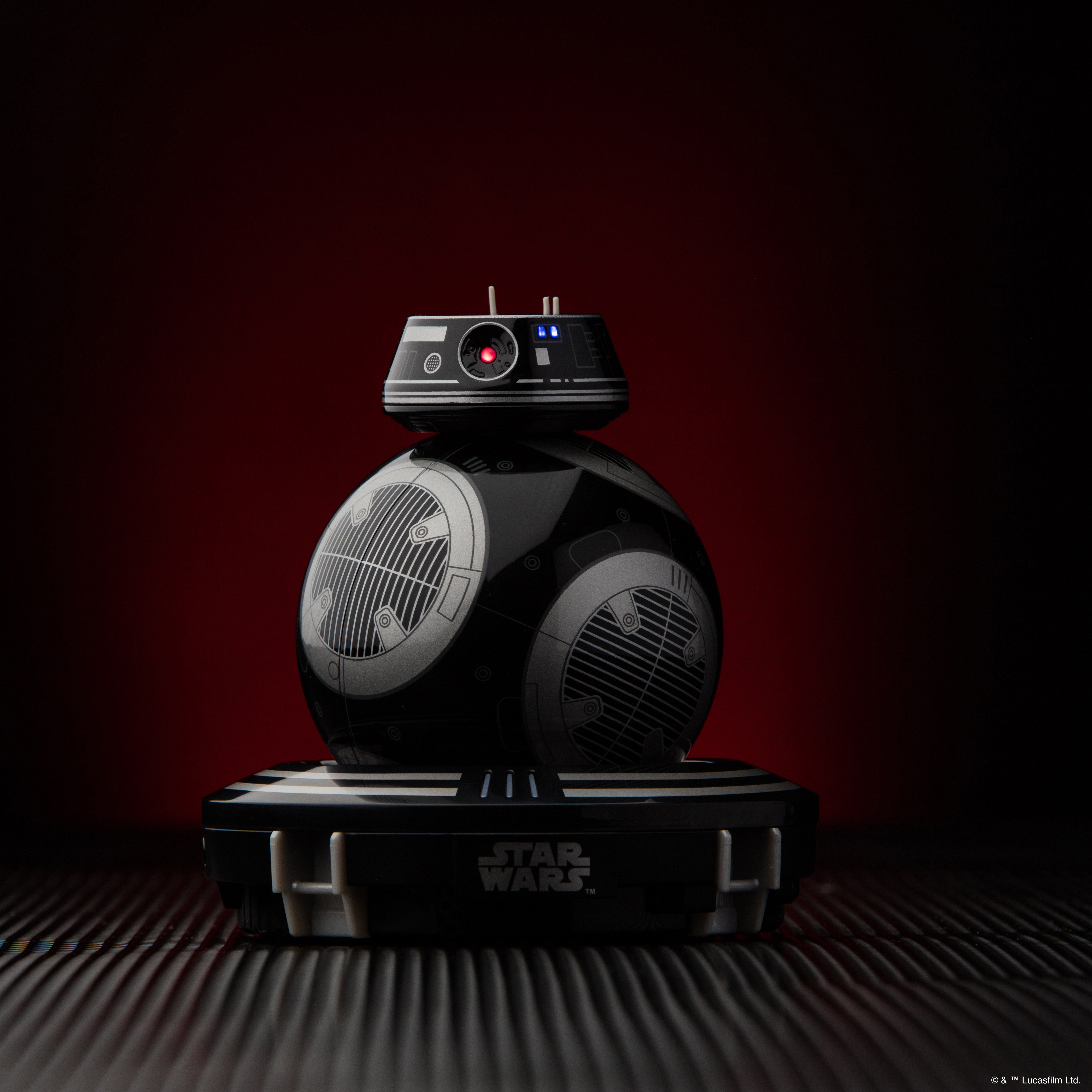 SPHERO BB9E - Appgesteuerter Star Wars Droide Appgesteuertes Spielzeug, Schwarz