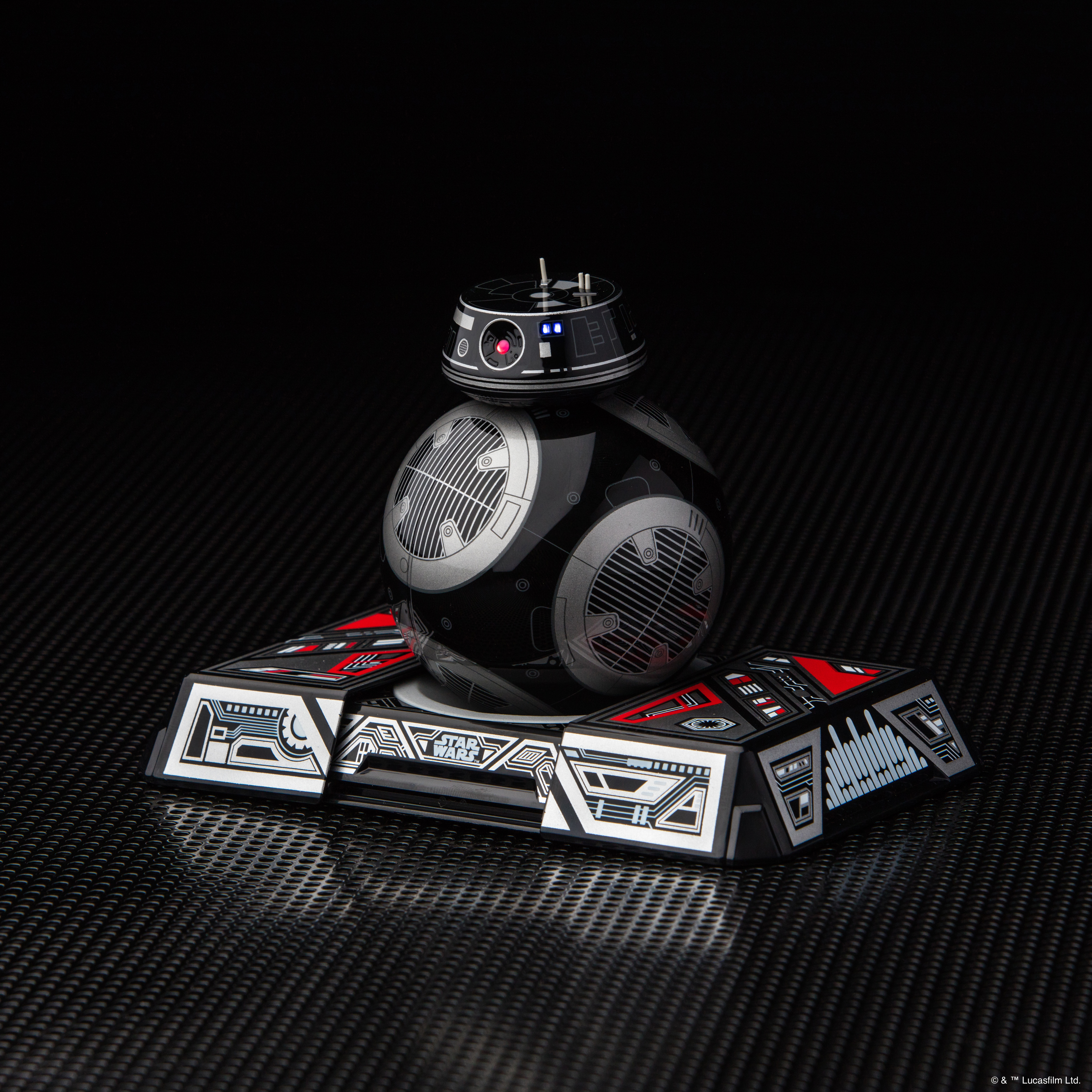 SPHERO BB9E - Appgesteuerter Star Wars Droide Appgesteuertes Spielzeug, Schwarz