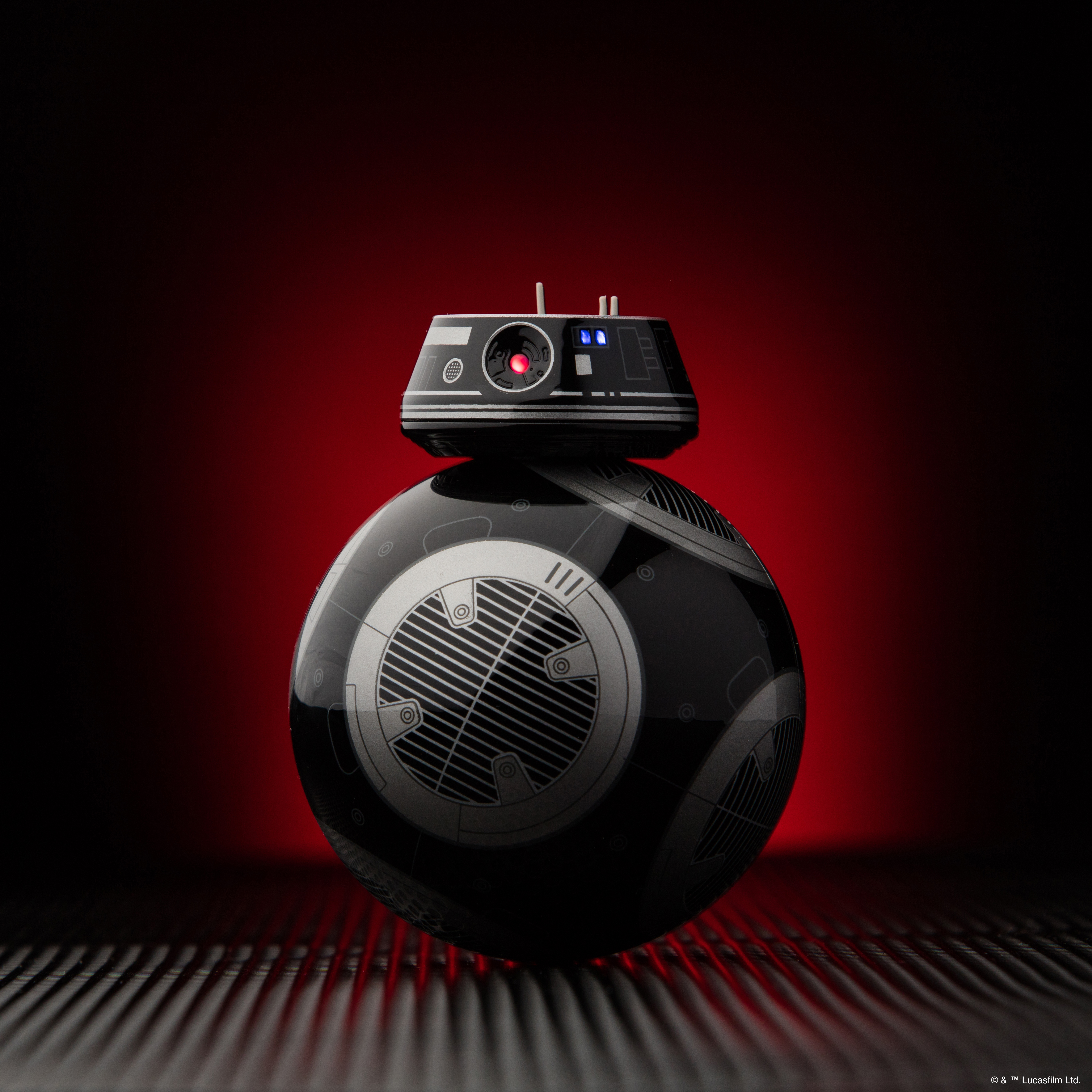 SPHERO BB9E - Appgesteuerter Star Wars Droide Appgesteuertes Spielzeug, Schwarz
