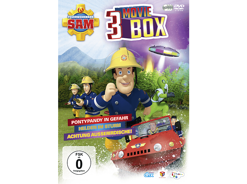 Feuerwehrmann Sam (Ltd.) 3 DVD Moviebox
