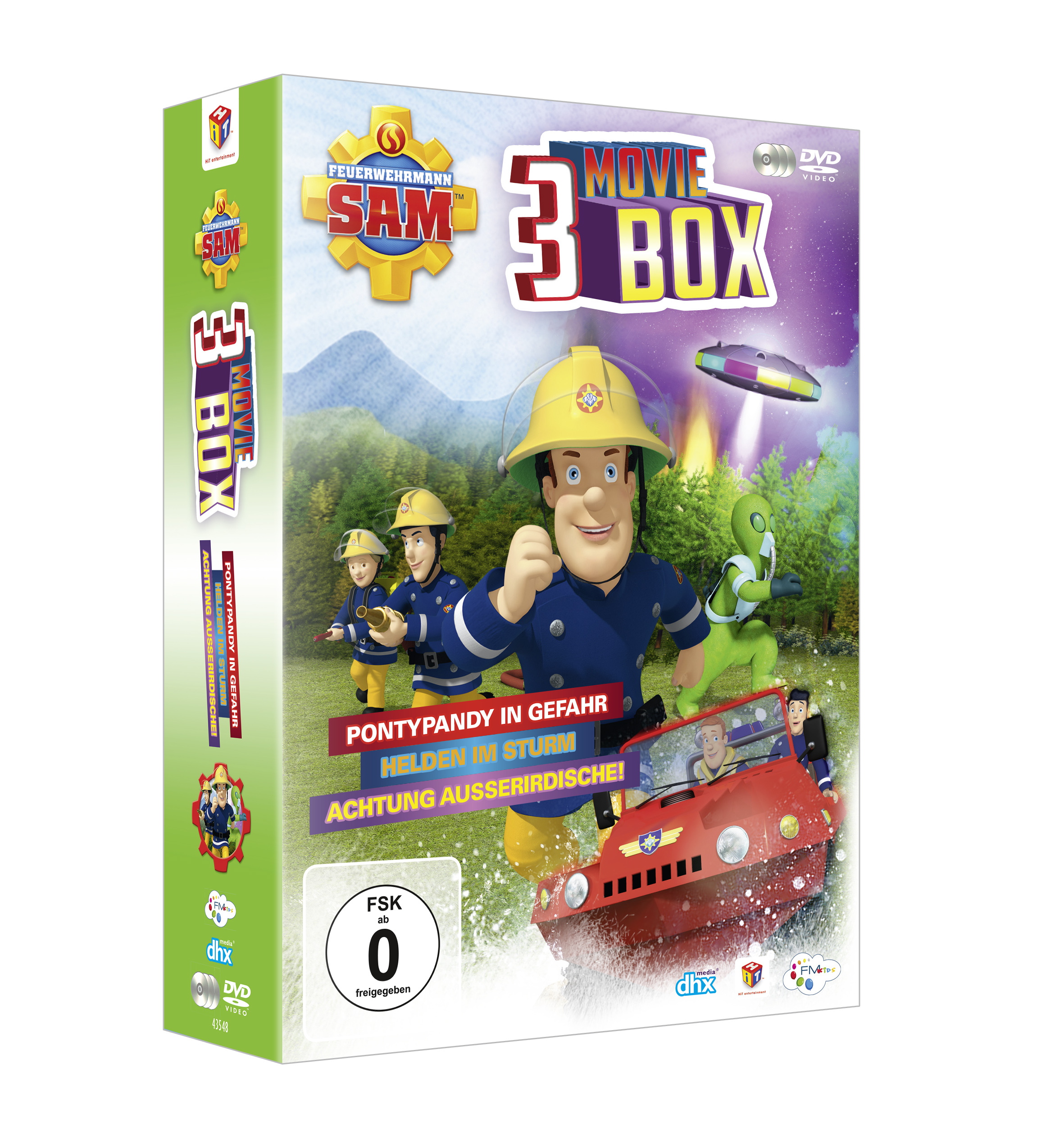 3 (Ltd.) Feuerwehrmann DVD Moviebox Sam