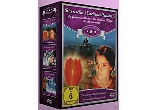 Russische Märchen Collection 5: Die feuerrote Blume / Die steinerne Blume / Die elf Schwäne DVD