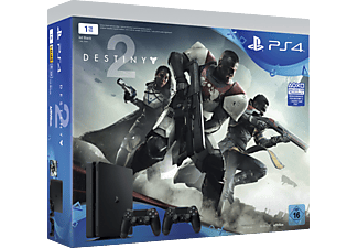 PlayStation 4 Slim + (Destiny 2 + Thats You) - 1 To - - Console de jeu - Jet Black