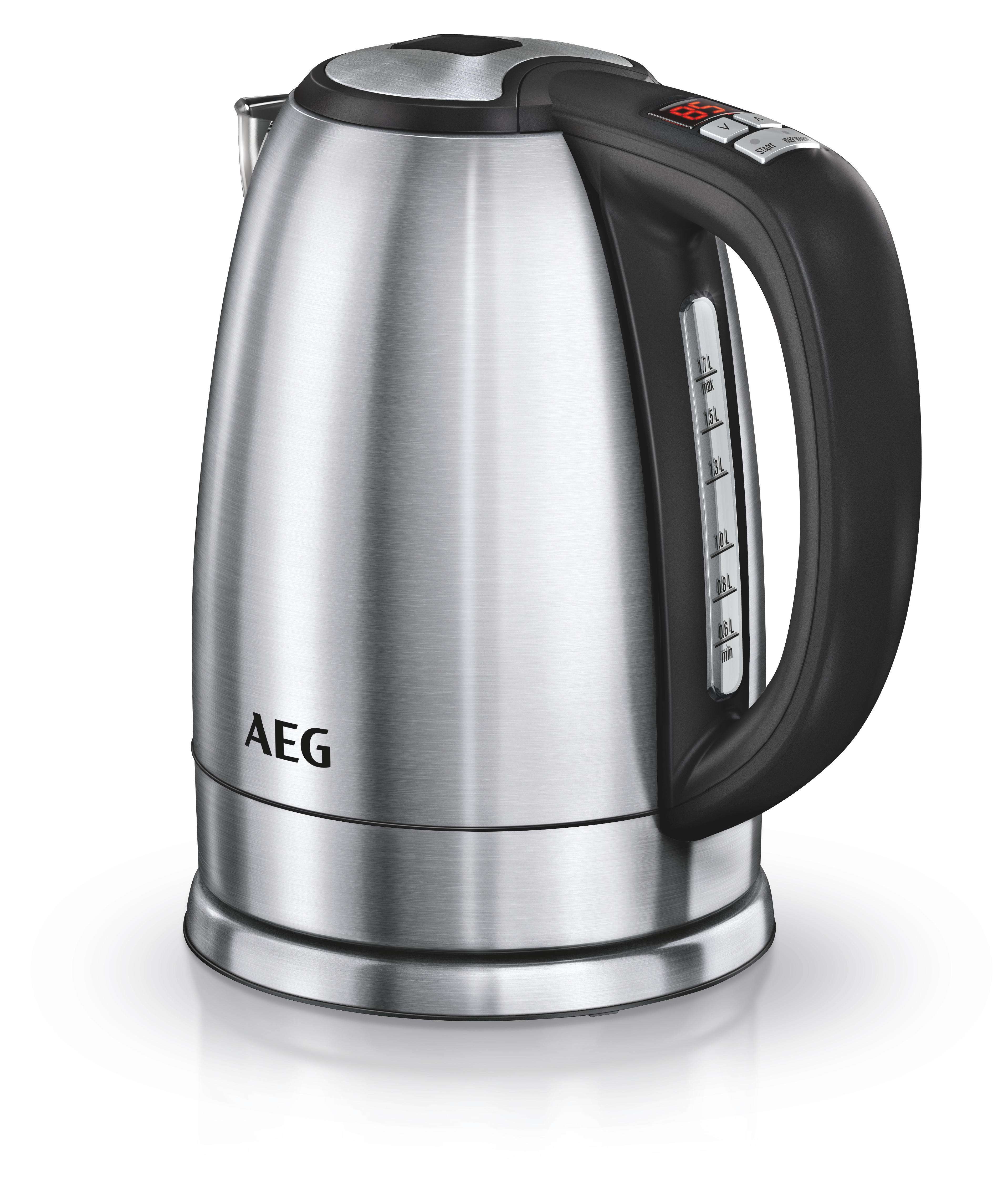 AEG EWA7700 7000 Series Wasserkocher, Silber/Schwarz