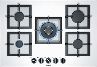 SIEMENS EP7A2QB20 Wok 5 Gözlü Ankastre Ocak Beyaz