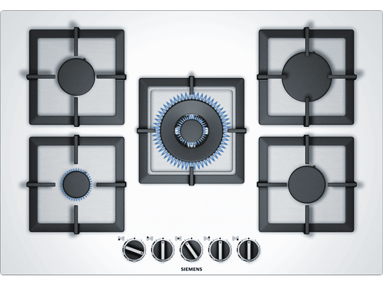 SIEMENS EP7A2QB20 Wok 5 Gözlü Ankastre Ocak Beyaz