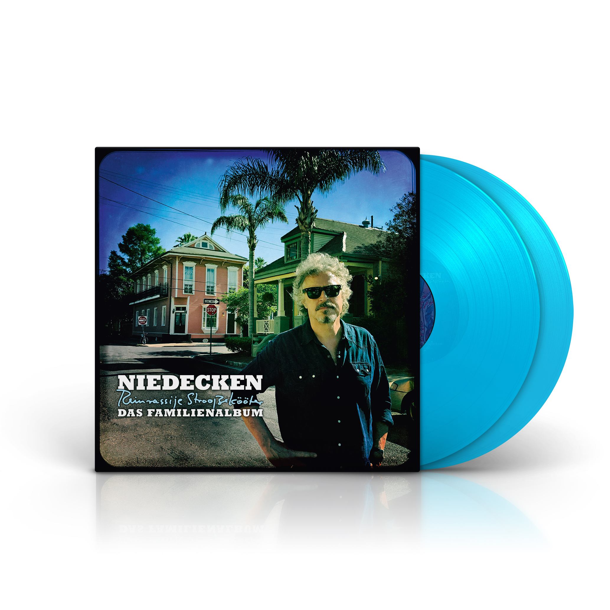 Niedecken - Das Familienalbum - Reinrassije Strooßekööter (Exklusiv-2LP in blau inkl. MP3-Code, durchnummeriert)  - (Vinyl)