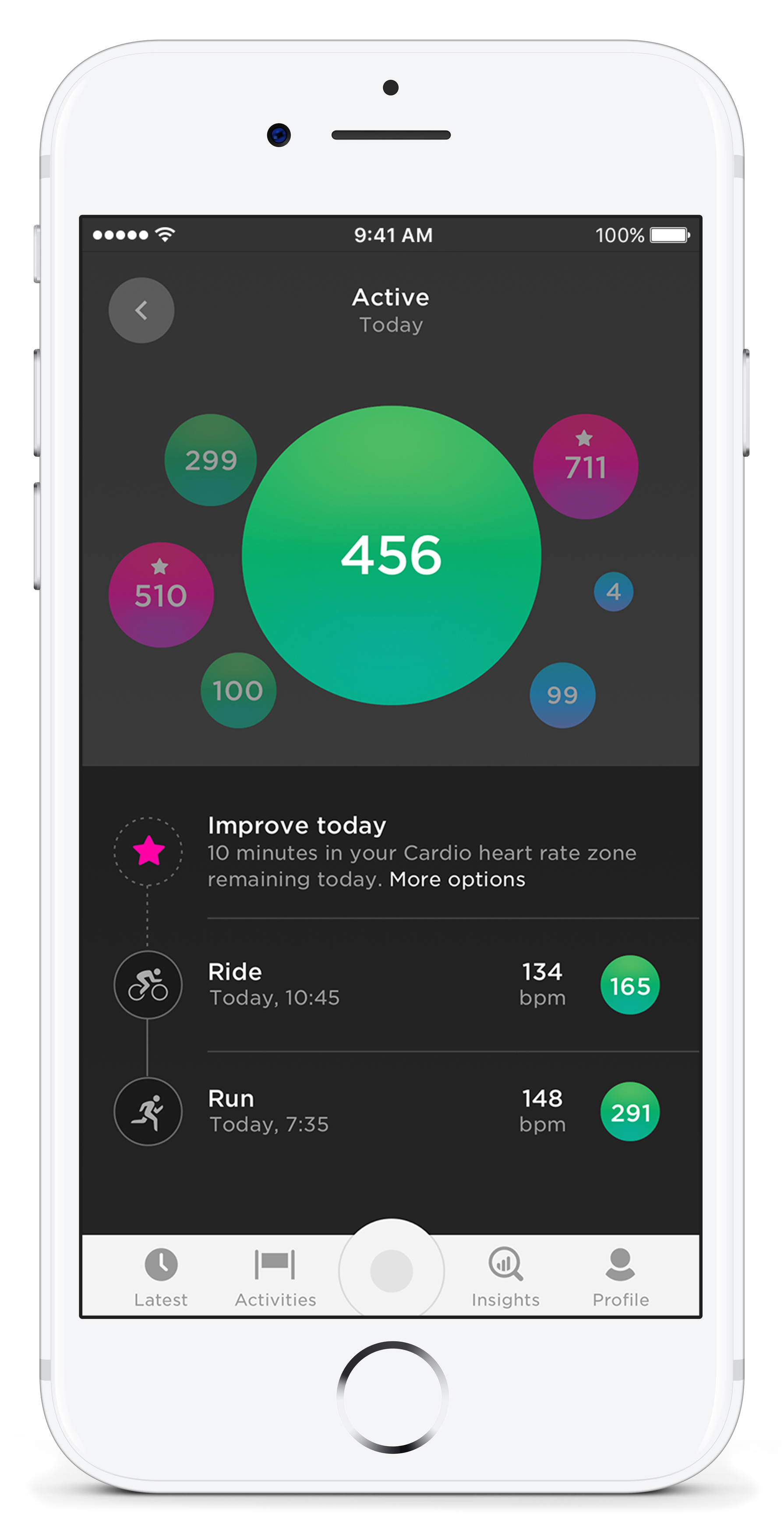 TOMTOM Spark Music Small inkl. Bluetooth-Ohrhörer, Fitness Tracker, S (121-175 mm), Schwarz