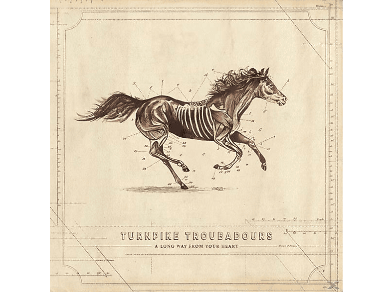 Turnpike Troubadours - A Long Way From Your Heart (LP  - (Vinyl)