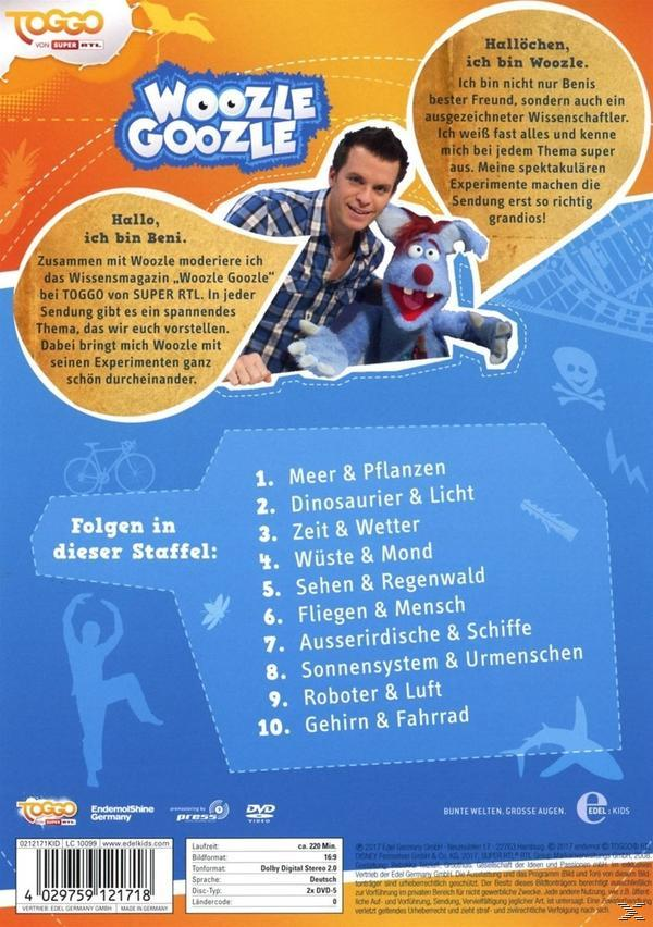 DVD-Cover mit einem Mann und einer Zeichentrickfigur. Text auf Deutsch.