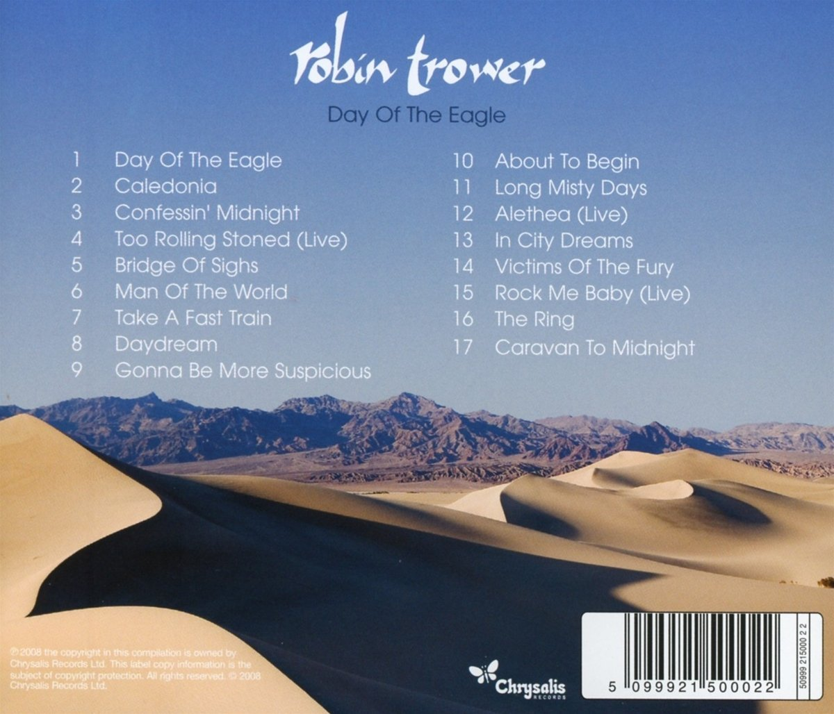 Robin Trower - Day Of The Eagle - The Best of Robin Trower (CD)