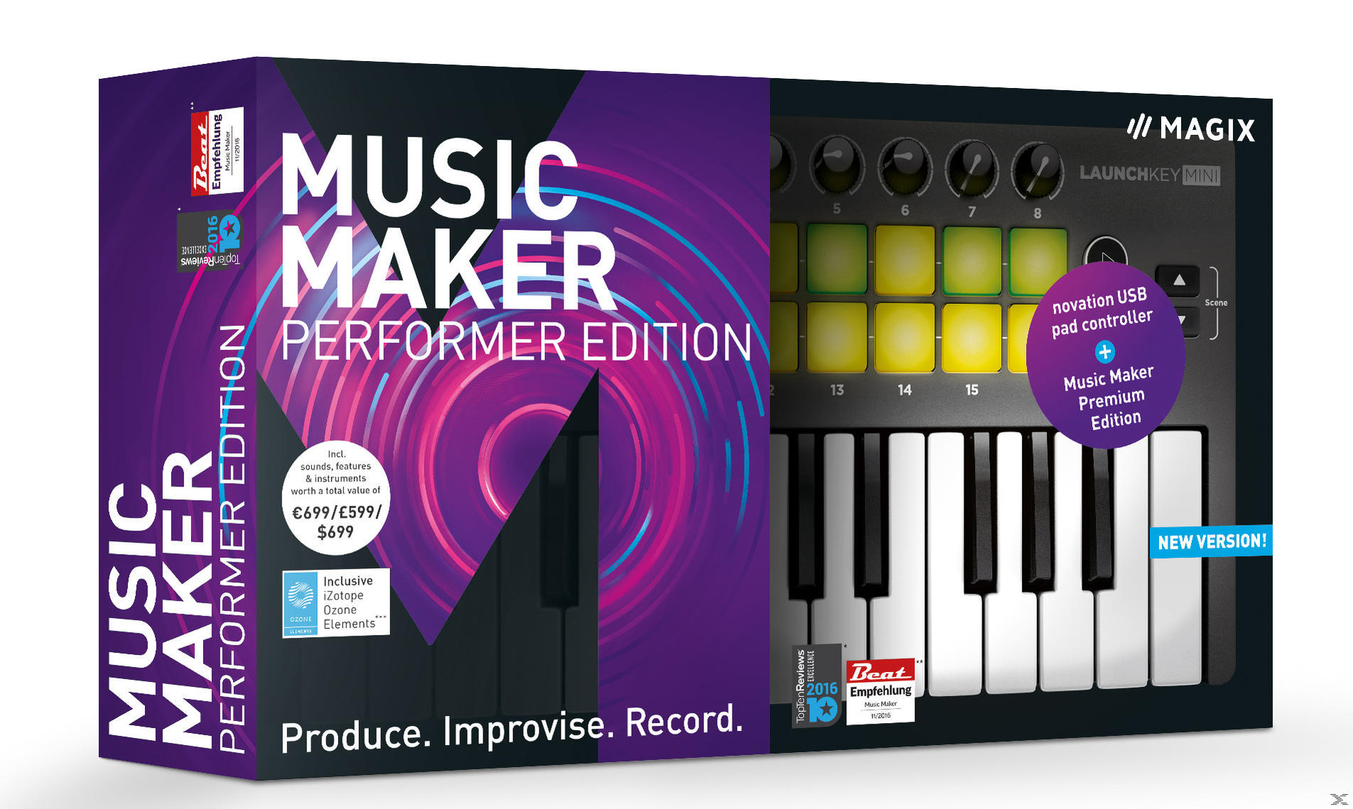 Magix Music Maker (Performer Edition) 2018 - [PC]