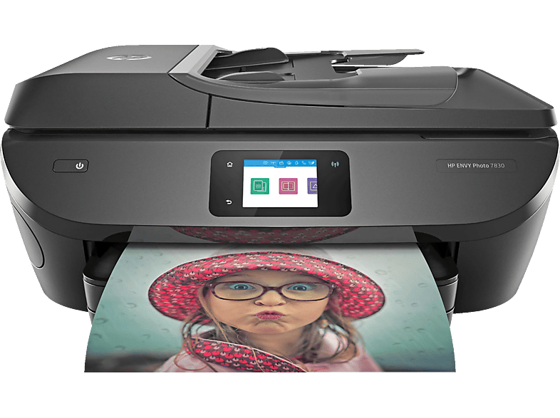 HP ENVY Photo 7830 WLAN Inkjet Ink) Netzwerkfähig Multifunktionsdrucker (Instant Thermal 4-in-1