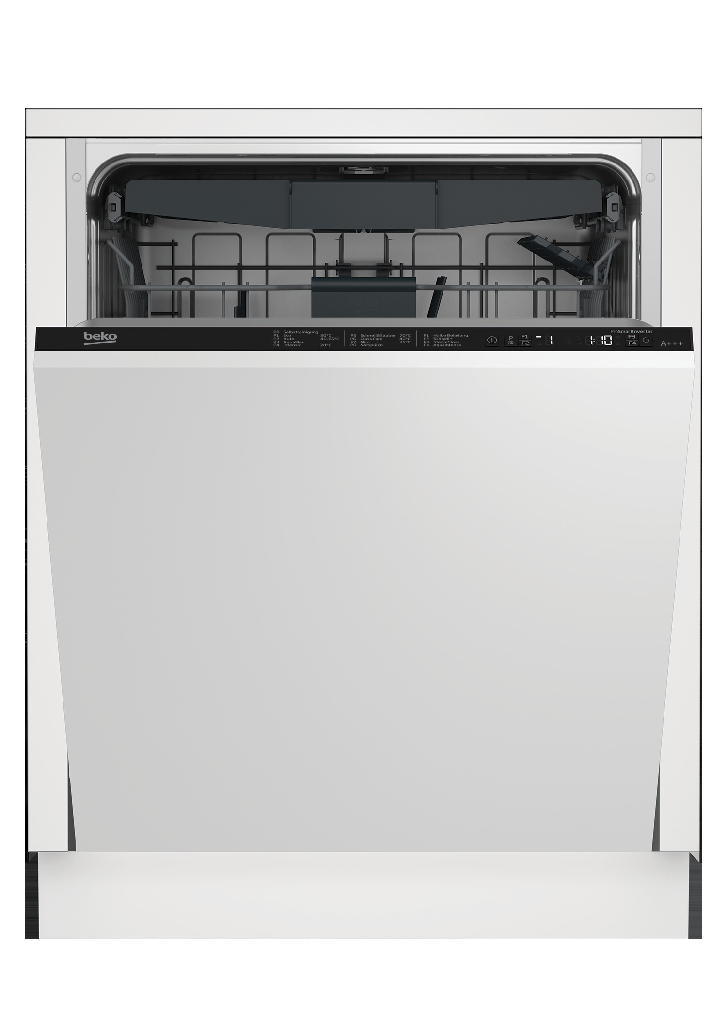 BEKO DIN 28431 Geschirrspüler (vollintegrierbar, 595 mm breit, 42 dB (A), D)
