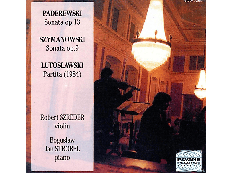 Jan Strobel, Szreder,Robert/Strobel,Jan – Paderewski:Violinsonate – (CD)