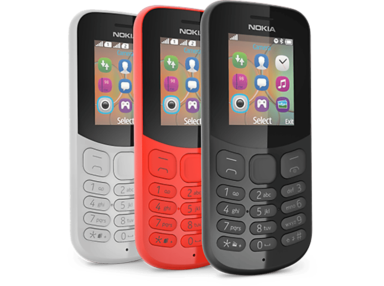 Nokia 130 (2017)  kártyafüggő mobiltelefon + Telekom Domino kártya