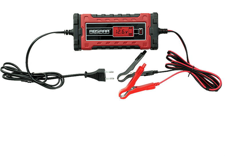 EVO ABSAAR Batterieladegerät, 158000 1.0 Rot/Schwarz