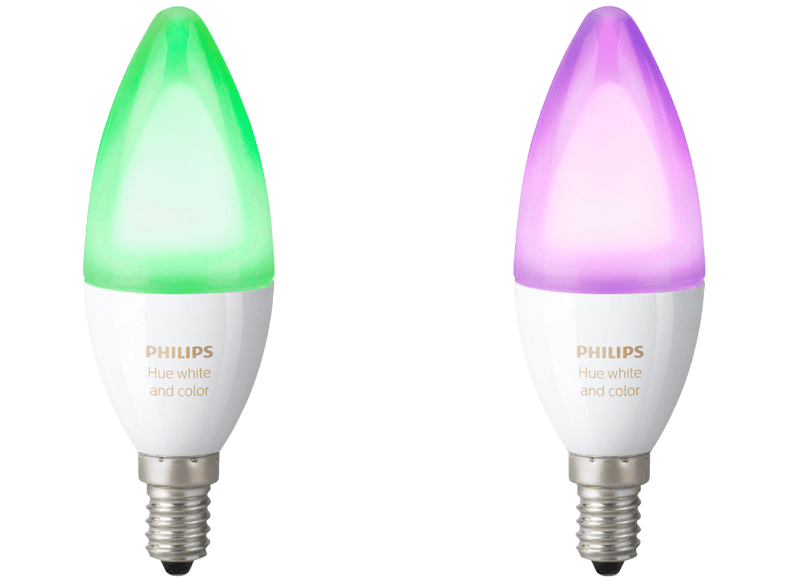 PHILIPS HUE Wit & Kleur kaarslamp 2-Pack Wit kopen? | MediaMarkt