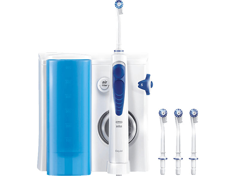 Oral B Oxyjet Munddusche Weiss Dunkelblau Munddusche Kaufen Saturn