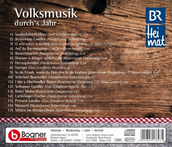 - Reischl Inge - durch\'s Volksmusik Jahr (CD)