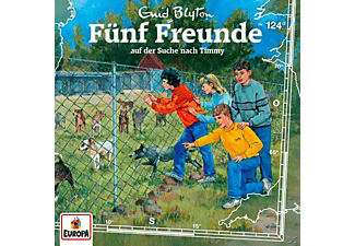 Fünf Freunde - 124/auf der Suche nach Timmy  - (CD)