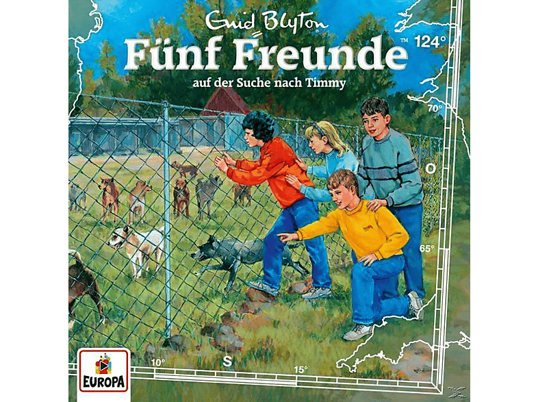 Fünf Freunde - 124/auf der Suche nach Timmy - (CD)