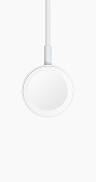 APPLE Watch Series 1 Smart Watch Aluminium Polymer, 38 mm, Silber/Weiß