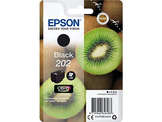 EPSON 202 Singlepack Zwart Claria Premium Ink