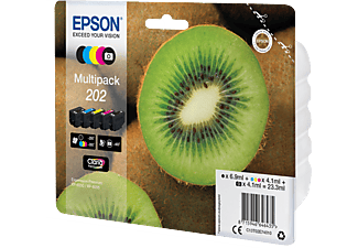 EPSON 202 Multipack 5-kleuren Claria Premium Ink