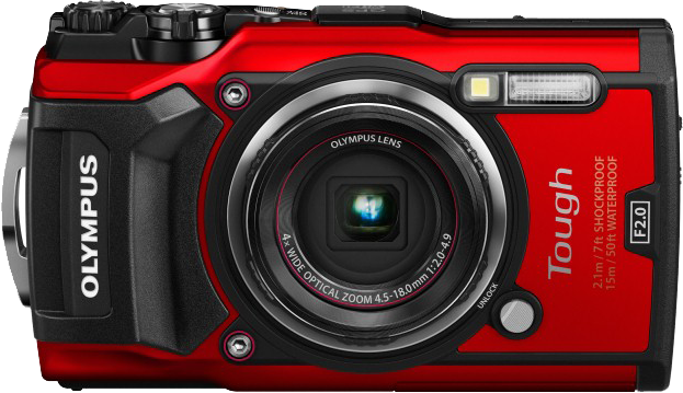 OLYMPUS TG-5 piros digitális fényképezőgép