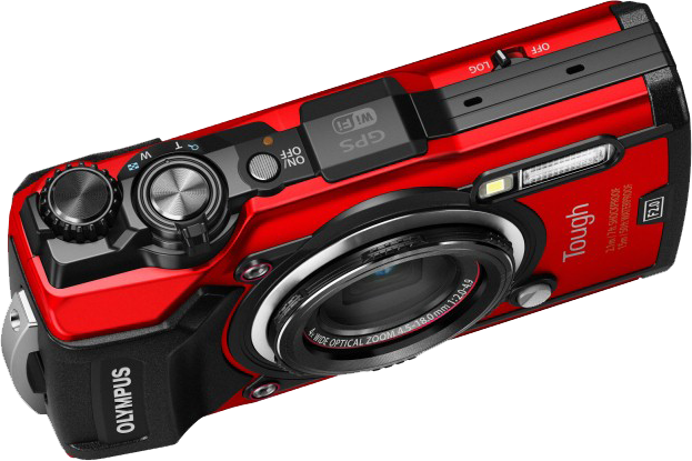 OLYMPUS TG-5 piros digitális fényképezőgép
