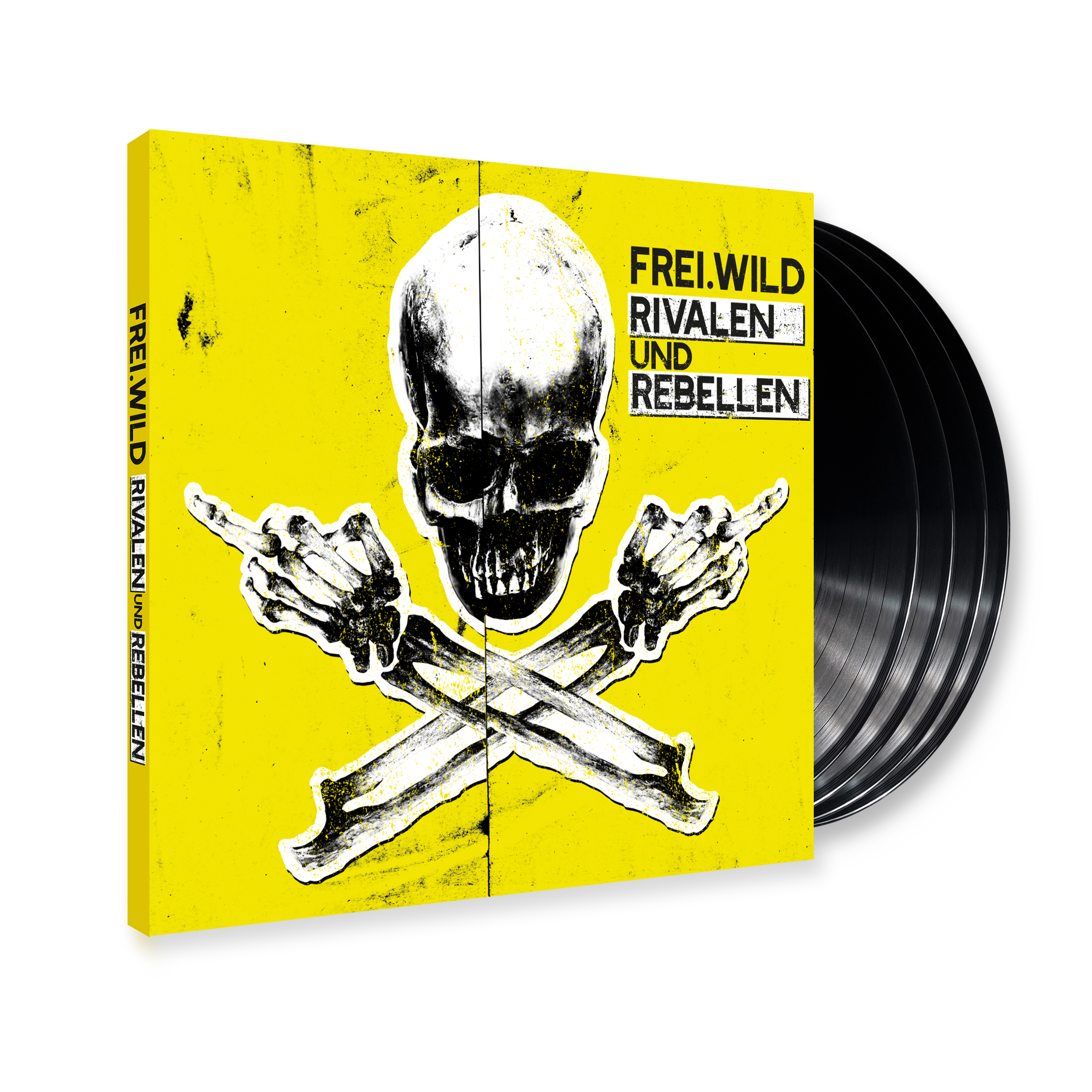 Frei.Wild - Rivalen und Rebellen (LTD. 4LP Gatefold + MP3 CD)  - (Vinyl)