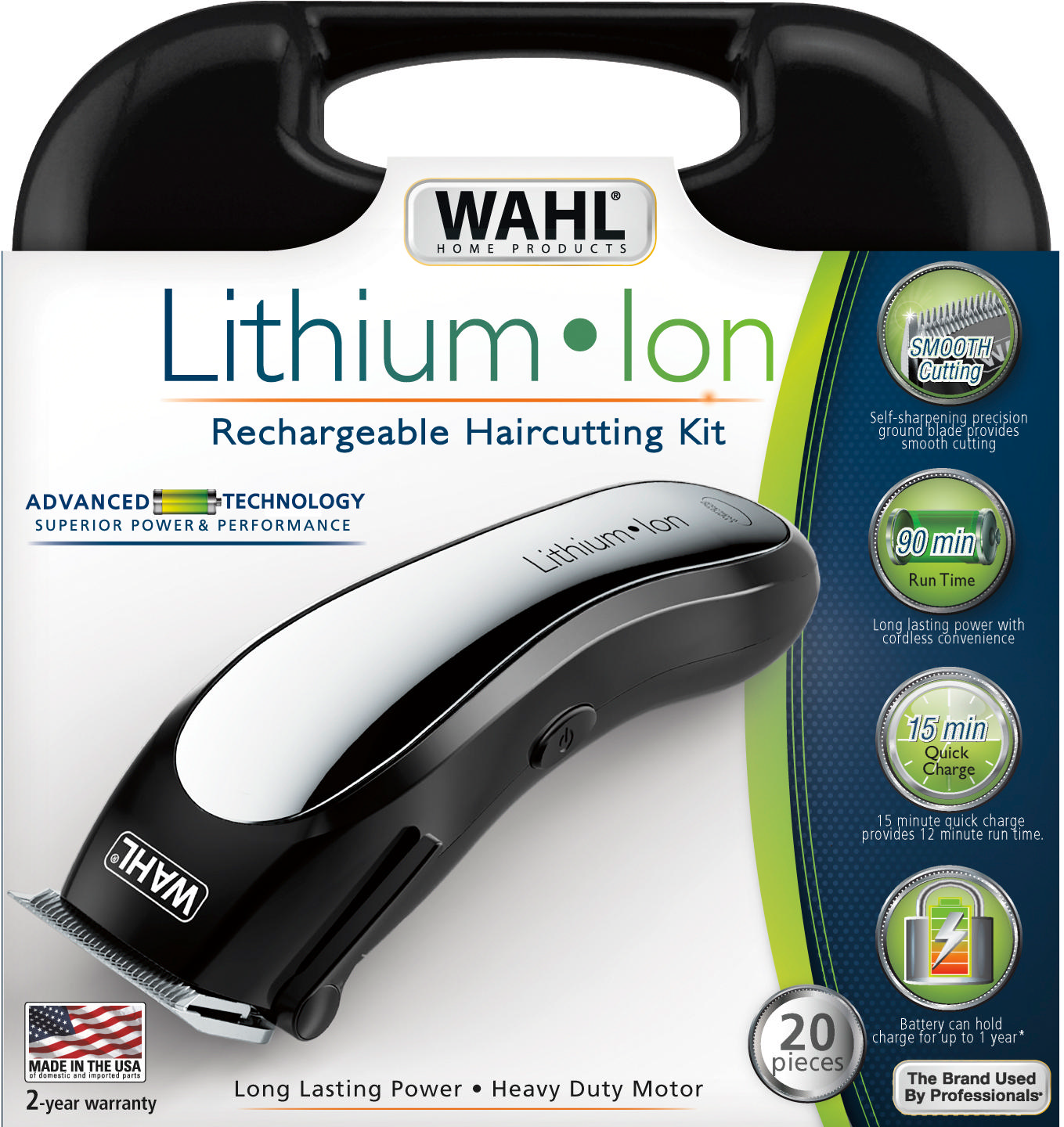 WAHL LITHIUM ION Saç Kesme Makinesi Çantalı