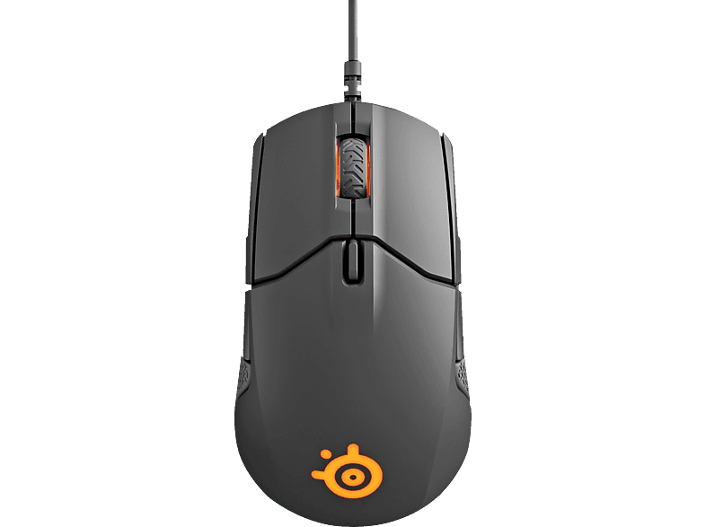 Steelseries Rival 310 usb 12000dpi mano der juego iluminación rgb 6 botones laterales goma memoria integrada pcmac negro gaming 12000