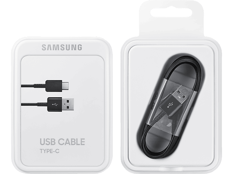 Samsung 174728 USB-Kabel "EP-DG930", USB-C - USB-A, 1,5 m, Schwarz; Datenkabel — Foto 2 von 4
