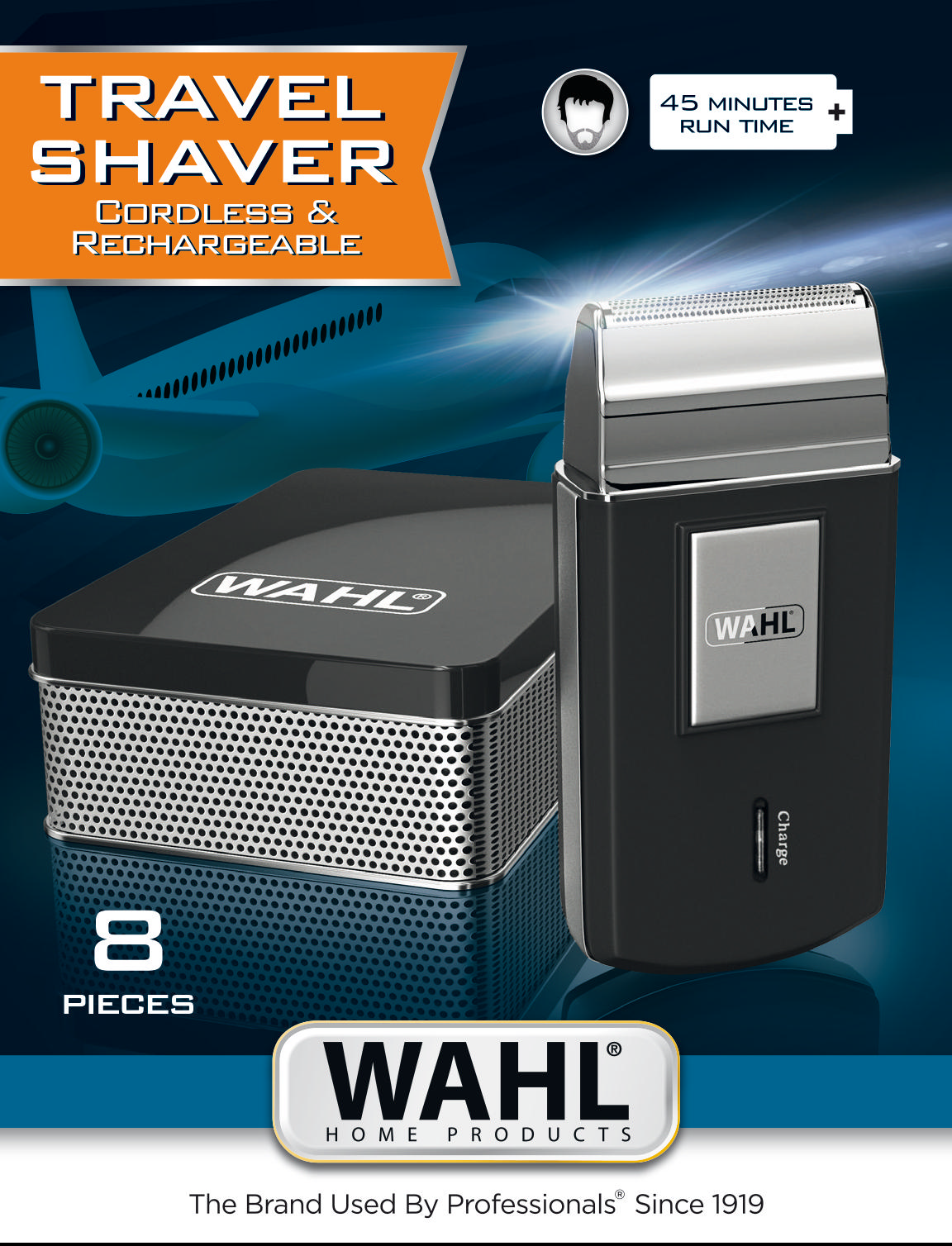WAHL Seyahat Tipi Şarjlı Sakal Tıraş Makinesi