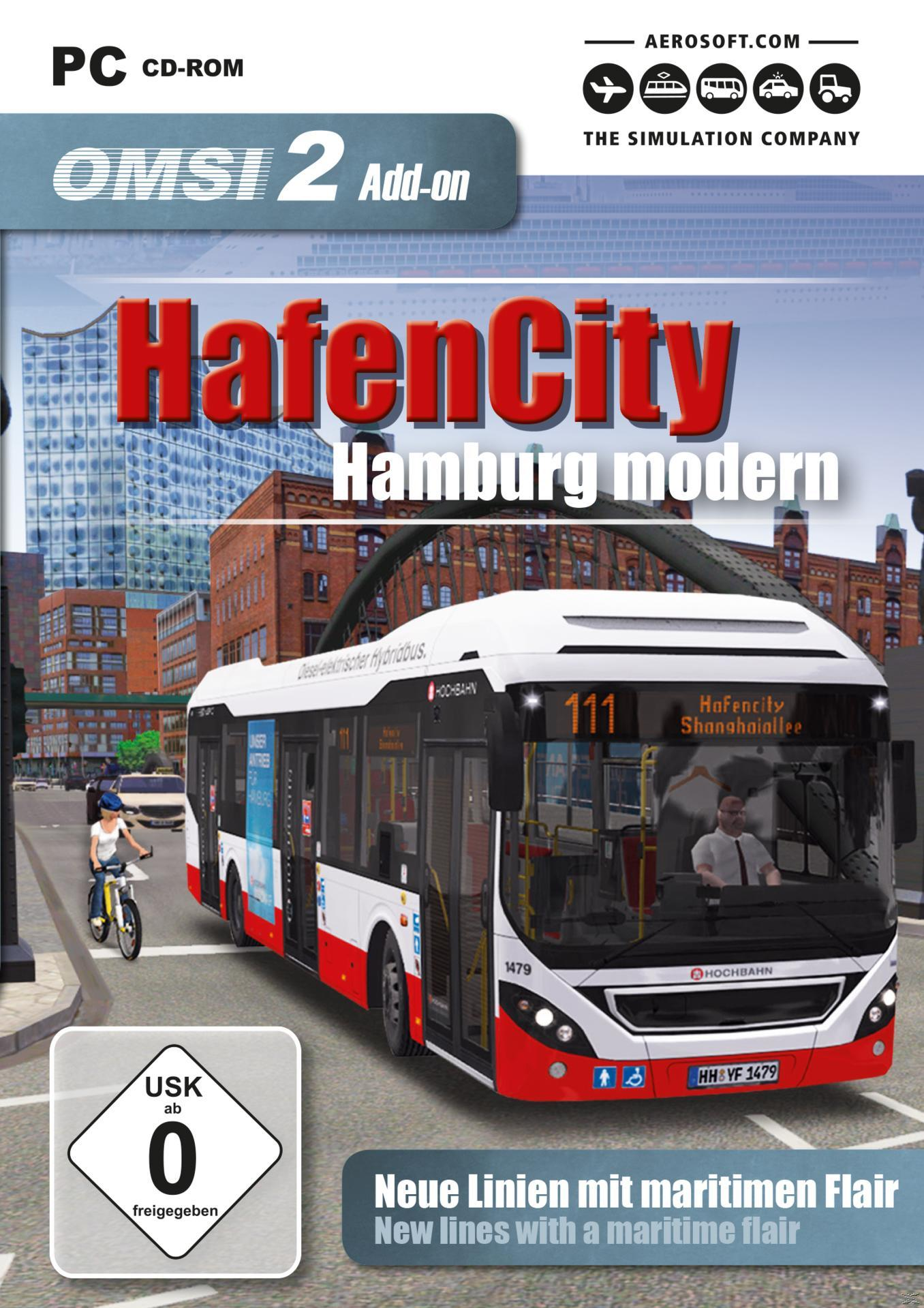 OMSI 2: Add-On Hamburg Hafen City - [PC]