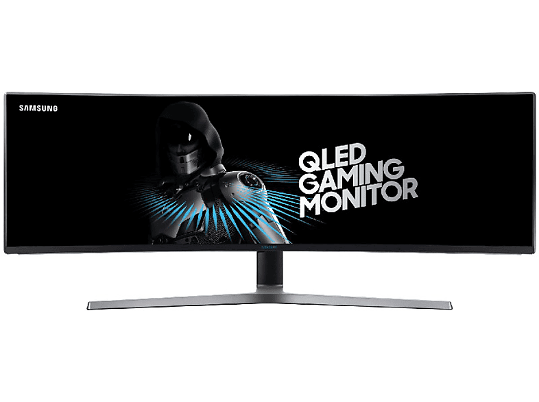 Monitor gaming - Samsung CHG90 49" QLED, curvo, HDR, 1800R