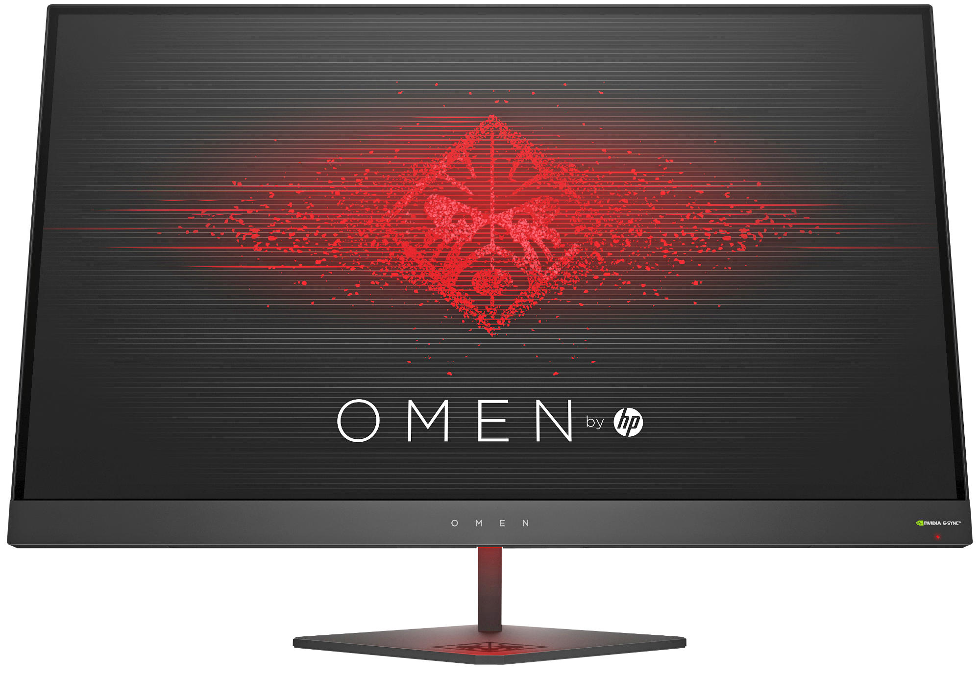 HP Gaming Monitor Omen 27 Zoll LED WQHD TN-Panel - Ausstellungsstück 27 Zoll Monitor, WQHD, 1,8 ms Reaktionszeit, 350 cd/m², Schwarz