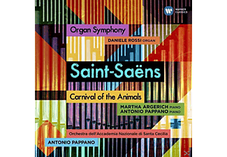 Danielle Rossi, Martha Argerich, Orchestra Dell'accademia Nazionale Di Santa Cecilia - Karneval der Tiere/Orgelsinfonie  - (CD)