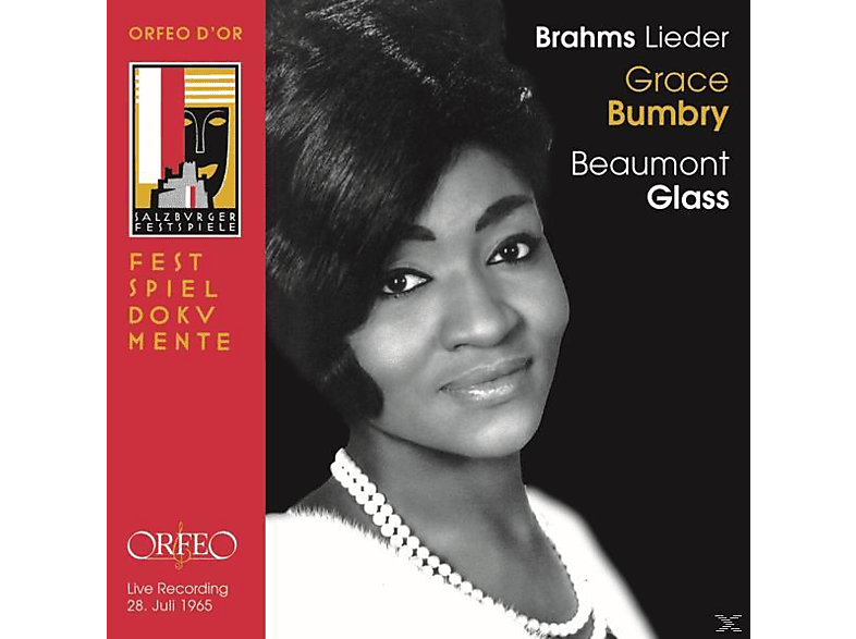 Grace Bumbry, Beaumont Glass – Bumbry/Glass: Brahms-Lieder – (CD)