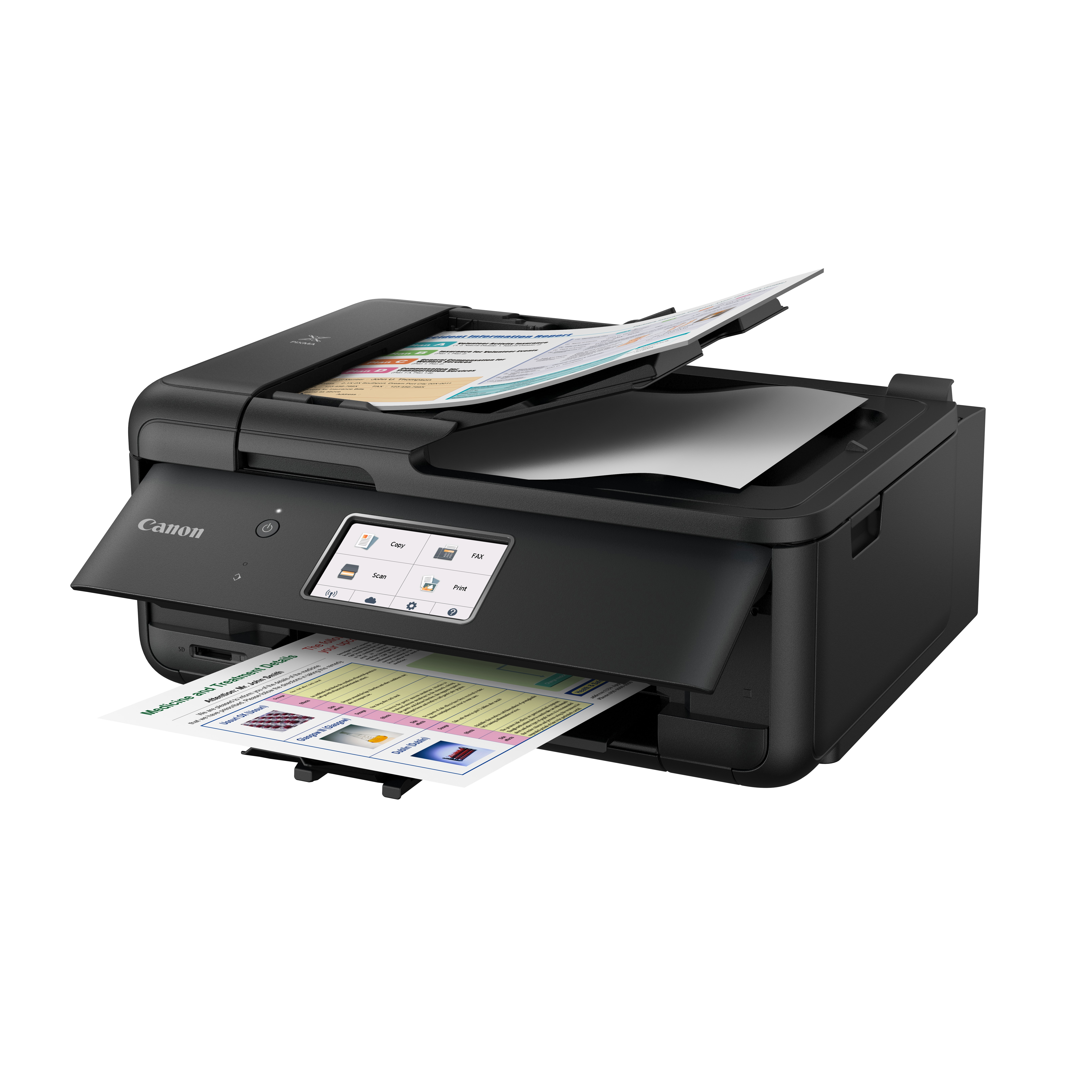CANON PIXMA TR8550 BK  Tintenstrahl 4-in-1 Tinten-Multifunktionsdrucker (Farbe) WLAN