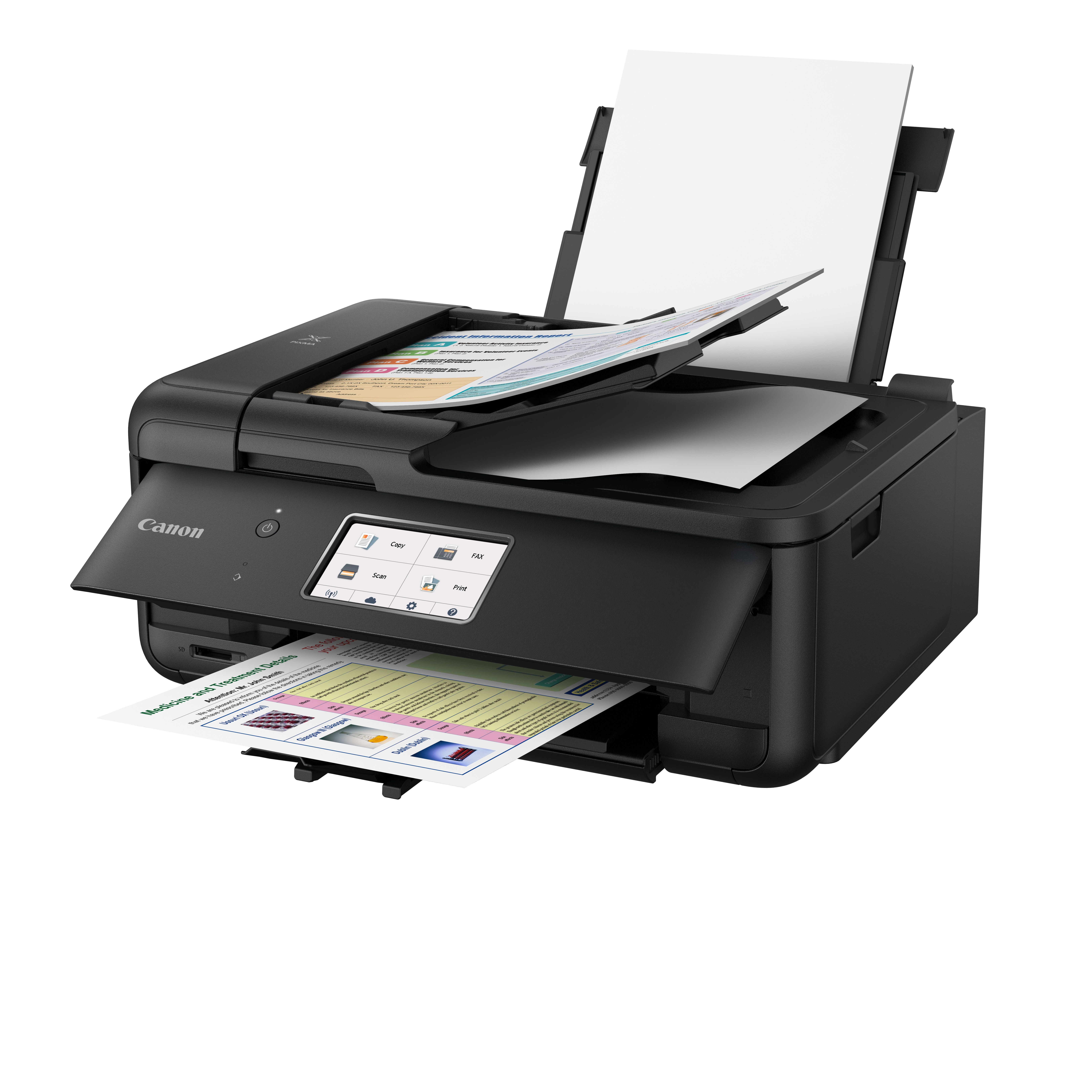 CANON PIXMA TR8550 BK  Tintenstrahl 4-in-1 Tinten-Multifunktionsdrucker (Farbe) WLAN