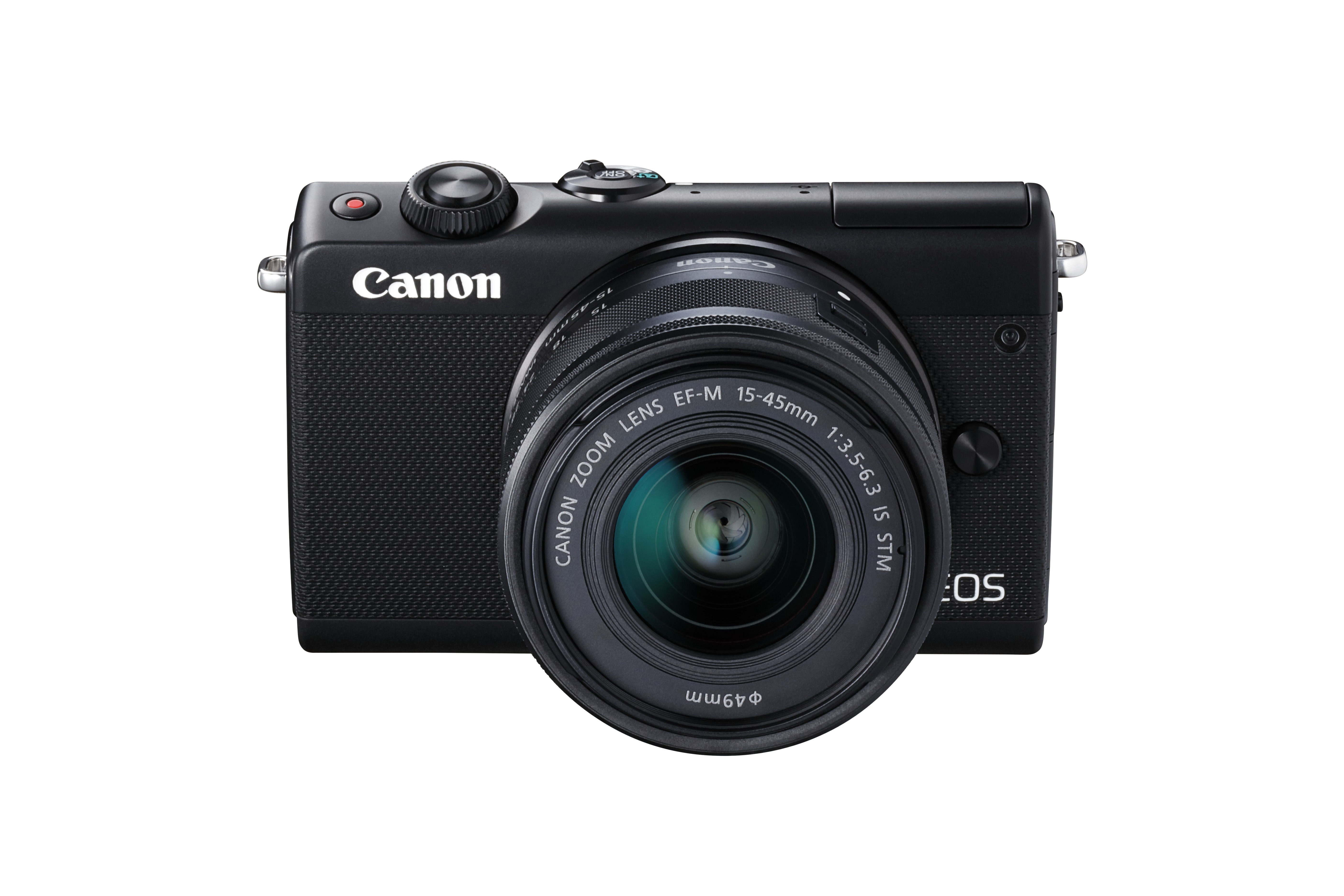 CANON EOS M100 Kit Systemkamera mit Objektiv 15-45 mm, 7,5 cm Display Touchscreen, WLAN