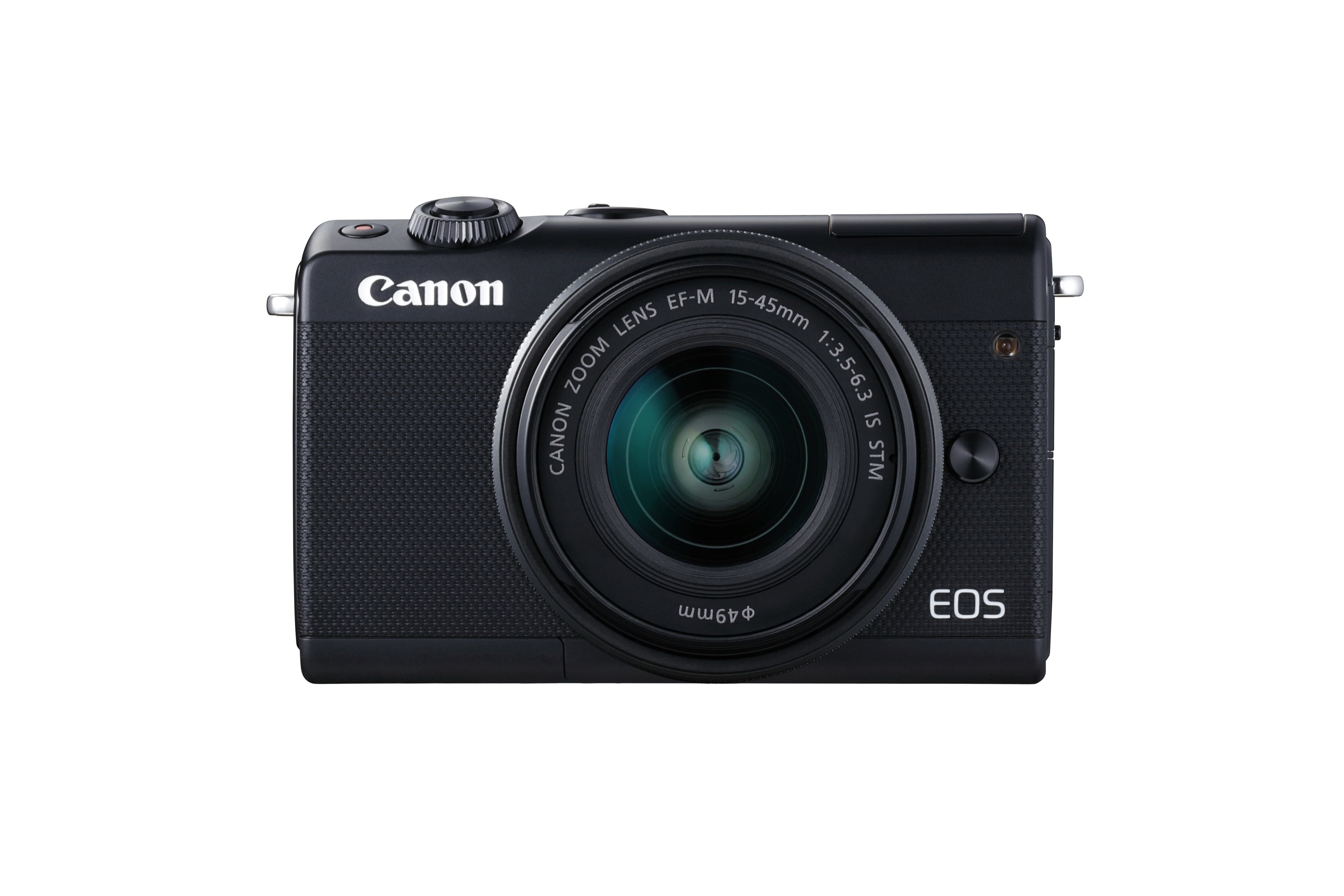 CANON EOS M100 Kit Systemkamera mit Objektiv 15-45 mm, 7,5 cm Display Touchscreen, WLAN